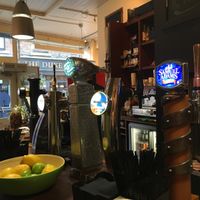 Bar area at The Stand Comedy Club in Newcastle Upon Tyne