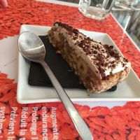 dessert cru banane chocolat  at Vegan Cafe in Casablanca