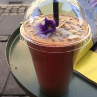 smoothie. mmmmmmmm at The Organic Boho - Gothersgade in Copenhagen