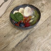 chia pudding (sorry my picture😵‍💫😵‍💫) at Sweet Rawmance in Paris