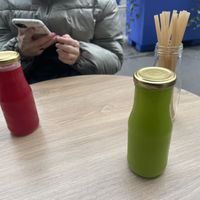 Homemade lemonade   at Sweet Rawmance in Paris