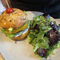 “Cheese” Burger  at Sweet Rawmance in Paris