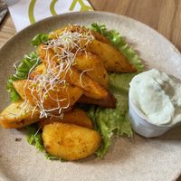 Side order of fries  at Sweet Rawmance in Paris