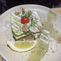 Raw lasagna  #Veganuary at Sweet Rawmance in Paris