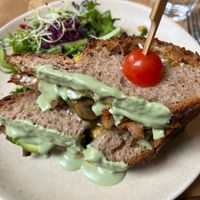 Toasted sandwich   at Sweet Rawmance in Paris