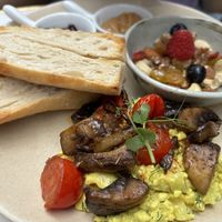 French breakfast  at Sweet Rawmance in Paris