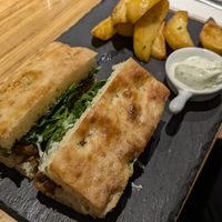 Foccacia at Sweet Rawmance in Paris