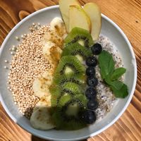 Early bird bowl at Rebella Bex Cafe in Munich