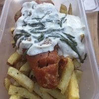 Vegan fish & chips at VISH - Food Truck in Drumcondra