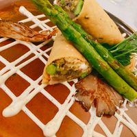 Crepe relleno  at Level Veggie Bistro in Madrid