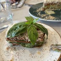 Raw Lasagna   at Level Veggie Bistro in Madrid