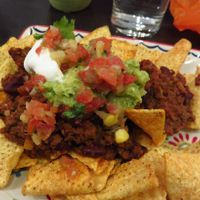 Nachos at Green Time in Auckland