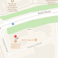 Map at Ruolanci Vegetarian 若蘭慈素食馆(欢乐海岸店) in Shenzhen