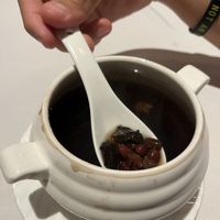 Black soybean soup!  at Ruolanci Vegetarian 若蘭慈素食馆(欢乐海岸店) in Shenzhen