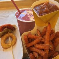 All-vegan at Freakin Fries in Helsingborg