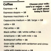 Menu 8 of 11, July 2021 at Mo-Ja Cafe in Krakow