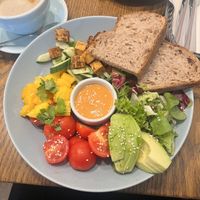 Tofu bowl  at Mo-Ja Cafe in Krakow