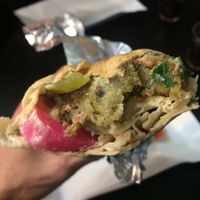 Pita wrap at Mazaya Falafel - Grzegorzecka in Krakow