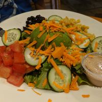 Shrimp salad, less shrimp and cheese. at Escobar's Mexican Restaurant in Kanab
