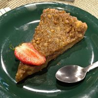 Apple pie at GreenGo Batel in Curitiba