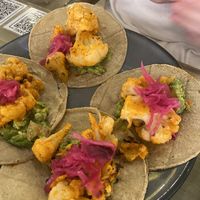 Cauliflower tacos at Vegan Inc - Miyana in Mexico City