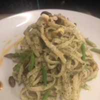 Pasta al pesto 👌🏼 #Veganuary at Vegan Inc - Miyana in Mexico City