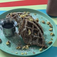  at Waffle Monkey in Tamarindo