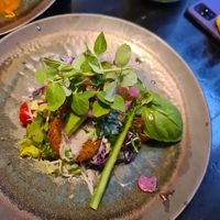 Vegan falafel mad at Onkel A in Vejle