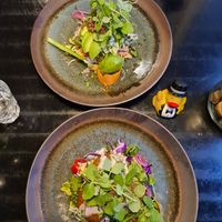 Well presented Danish style lunch at Onkel A in Vejle