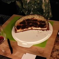 Oreo cheesecake (carrot cake on the right) at Bämeräng in Berlin