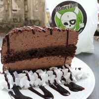 chocolate cake at Bämeräng in Berlin