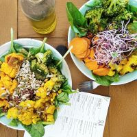 veggie bowls at SLA - Kerkplein in The Hague
