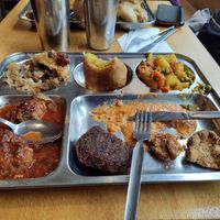 Eine Auswahl - leider schon angefangen. at Dhaba Beas - Purkynova in Prague