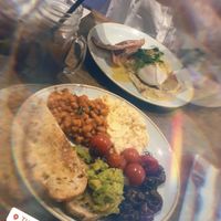 Veggie breakfast (only difference: eggs)  at The Pudding Pantry in Nottingham