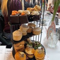 Vegan afternoon tea   at The Pudding Pantry in Nottingham