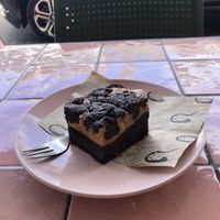 so good!! peanut butter brownie   at Vitality Kitchen in Tauranga
