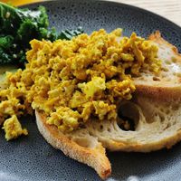 Tofu scramble at Vitality Kitchen in Tauranga