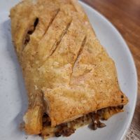 Sausage roll at Vitality Kitchen in Tauranga