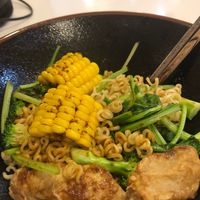 Build your own noodle bowl at Healthy Farm - XVNT Binh Thanh District in Ho Chi Minh City