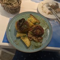 gemista . it was super good the rice was super good with the herbs😄 at MIRA in Paros