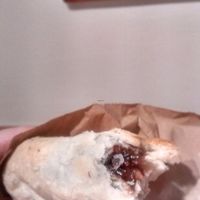 Sosage roll at Kind Crusts in Glasgow