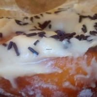 Another doughnut :) at Kind Crusts in Glasgow