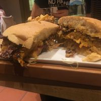 Burger at Blesius Garten in Trier