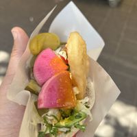   at Falafel Banin Johnny in Tel Aviv