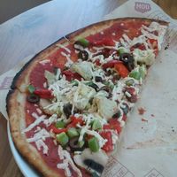 GF crust w/veggies and Daiya  at Mod Pizza in Beaverton