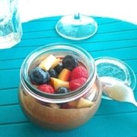 Chocolate dessert at Casa KaRa in Dolceacqua