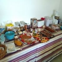 Breakfast buffet at Casa KaRa in Dolceacqua