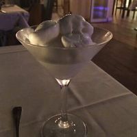Coconut sorbet  at Castaways Bar & Grill in Bridgetown