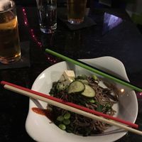 Soba salad.     = : )  at Hot & Soul in Fort Lauderdale