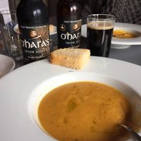 vegetable soup at Pearla na Mara in Galway